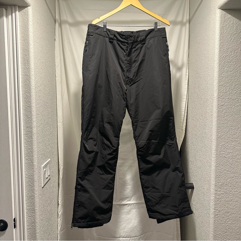 Free Country Men's Black Ski Pants Size XL | Good | Ski Snowboard Snow Winter